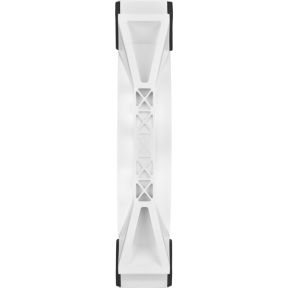 iCUE QL140 RGB PWM White Dual Fan Kit with Lighting Node CORE 140mm Case Fan (White) - afbeelding 7