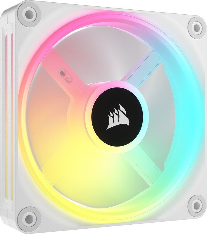 Corsair co 9051005 ww koelsysteem voor - Corsair iCUE LINK QX120 RGB PWM Fan Expansion 120mm Case Fan (White)