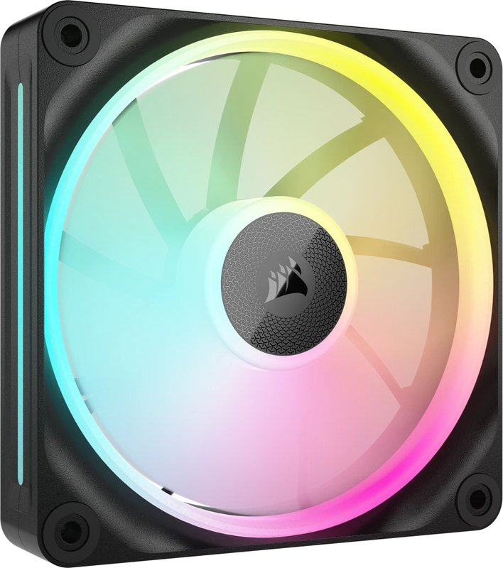 Corsair icue link lx120 case fan 776243 - Corsair iCUE LINK LX120 RGB 120mm PWM Fan Black Case Fan