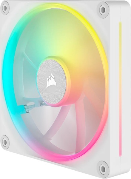 Corsair icue link lx140 case fan 777141 3 orig - Corsair iCUE LINK LX140 RGB PWM Single Fan 140mm Case Fan (White)