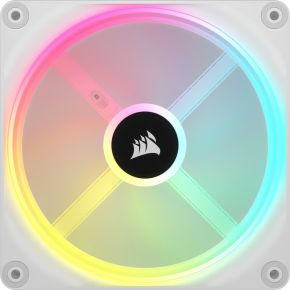 iCUE LINK QX140 RGB 140mm PWM Fans Starter Kit White - afbeelding 3