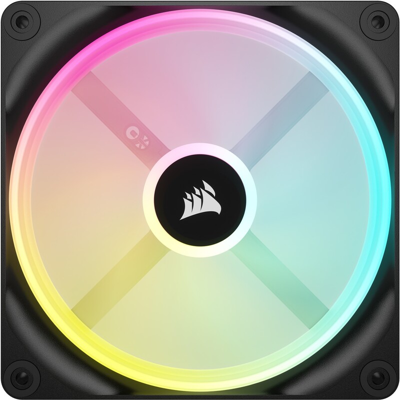 Corsair icue link qx140 uitbreidingski 2 orig - Corsair iCUE LINK QX140 RGB 140mm PWM Fan Expansion Kit Case Fan