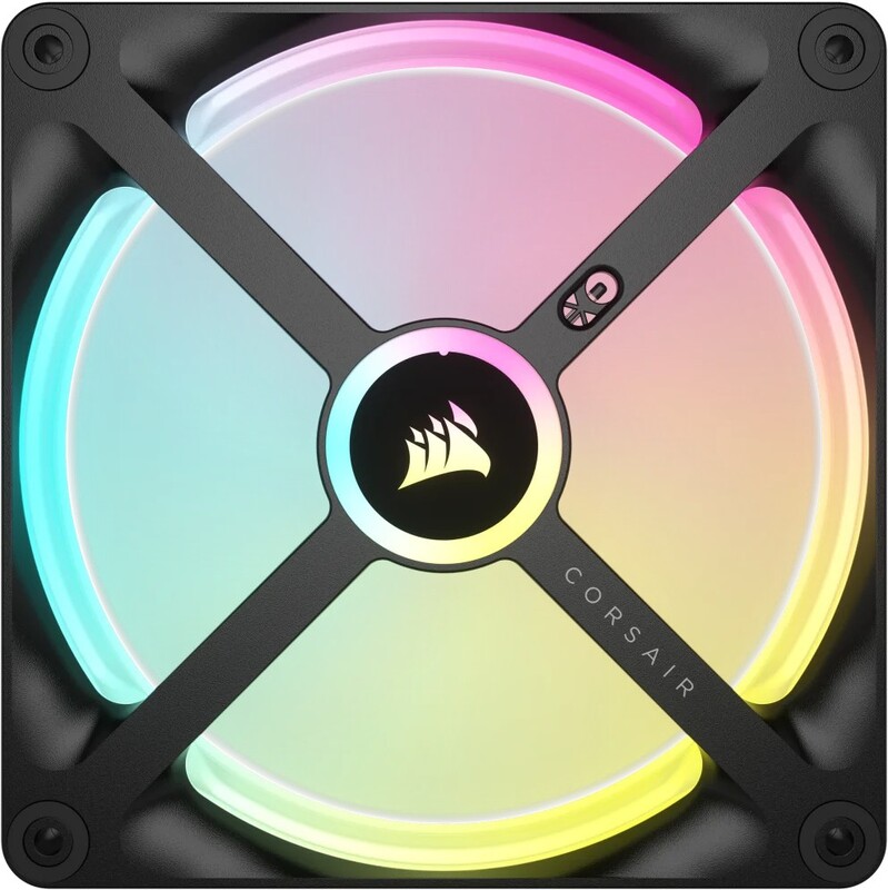 Corsair icue link qx140 uitbreidingski 5 orig - Corsair iCUE LINK QX140 RGB 140mm PWM Fan Expansion Kit Case Fan