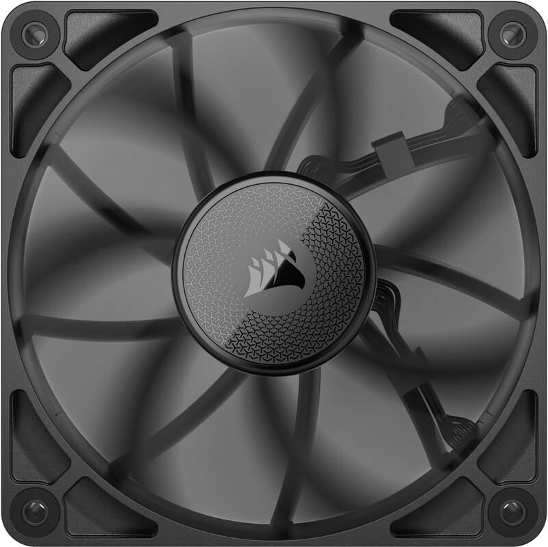 Corsair icue link rx120 case fan 776283 2 orig - Corsair iCUE LINK RX120 120mm PWM Fan Black Case Fan