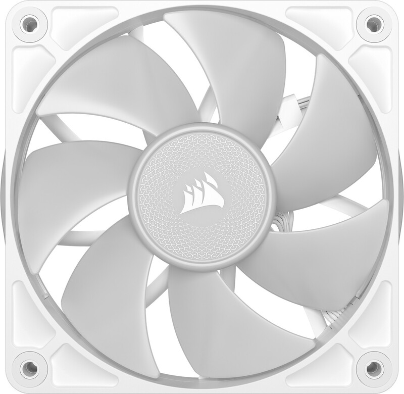 Corsair icue link rx120 case fan 777146 2 orig - Corsair iCUE LINK RX120 RGB PWM Single Fan 120mm Case Fan (White)