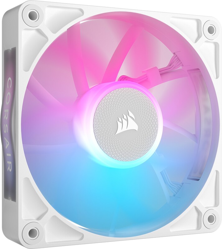 Corsair icue link rx120 case fan 777146 3 orig - Corsair iCUE LINK RX120 RGB PWM Single Fan 120mm Case Fan (White)