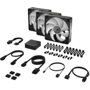 iCUE LINK RX120 MAX RGB 120mm PWM Triple Pack Black - afbeelding 3