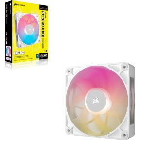 iCUE LINK RX120 MAX RGB White 120mm Case Fan (White) - afbeelding 4
