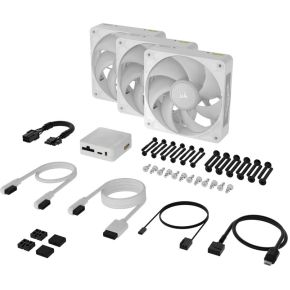 iCUE LINK RX120 MAX RGB White Triple Pack 120mm Case Fan (White) - afbeelding 3