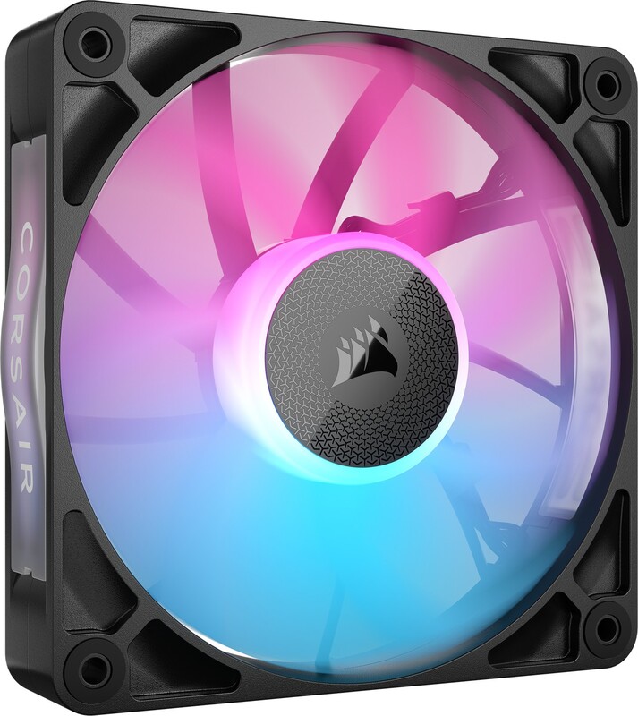 Corsair icue link rx120 r pwm reverse 3 orig - Corsair iCUE LINK RX120 RGB 120mm PWM Fan Expansion - Black Case Fan