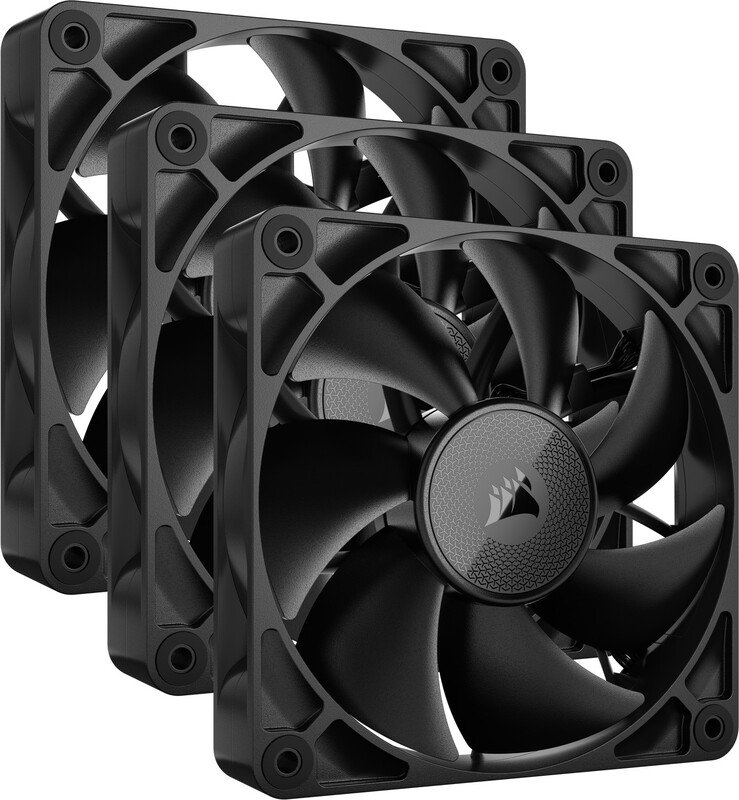 Corsair icue link rx120 starterskit ca 777145 - Corsair iCUE LINK RX120 PWM Fan Triple Starter 120mm Case Fan (Black)
