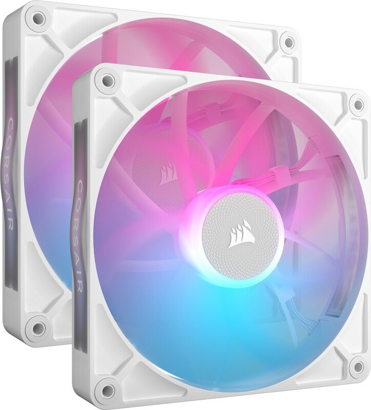 Corsair icue link rx140 140mm pwm whit 776249 - Corsair iCUE LINK RX140 RGB 140mm PWM Fan Starter Kit White Case Fan