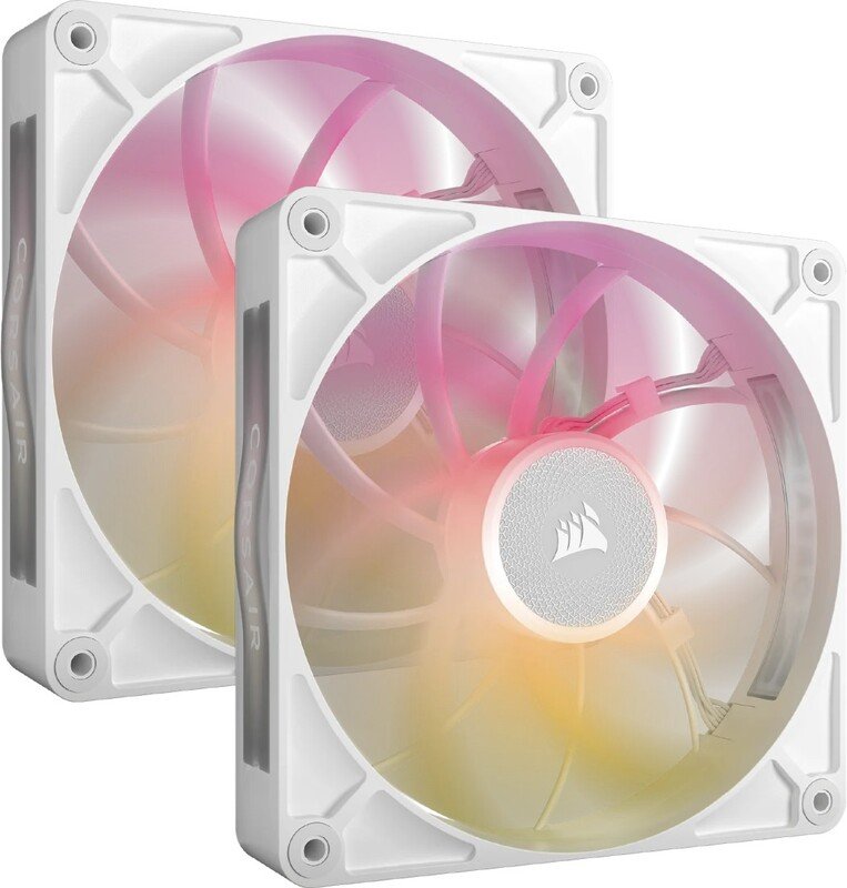 Corsair icue link rx140 max 140mm pwm - Corsair iCUE LINK RX140 MAX RGB PWM Thick Fans 140mm Case Fan (White)