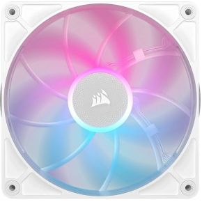 iCUE LINK RX140 MAX RGB White Single Pack 140mm Case Fan (White) - afbeelding 2