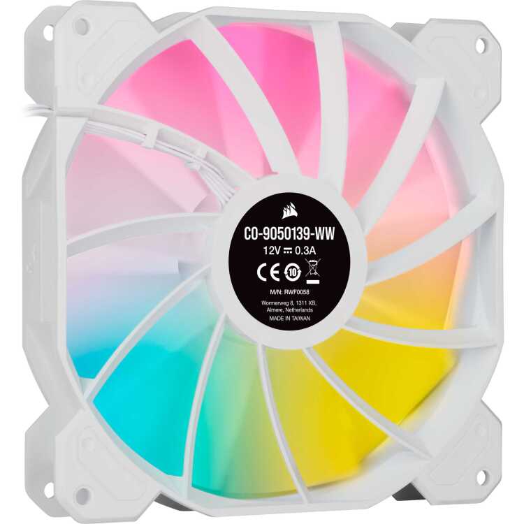 Corsair Corsair iCUE SP140 RGB ELITE Performance + Lighting Node CORE case fan