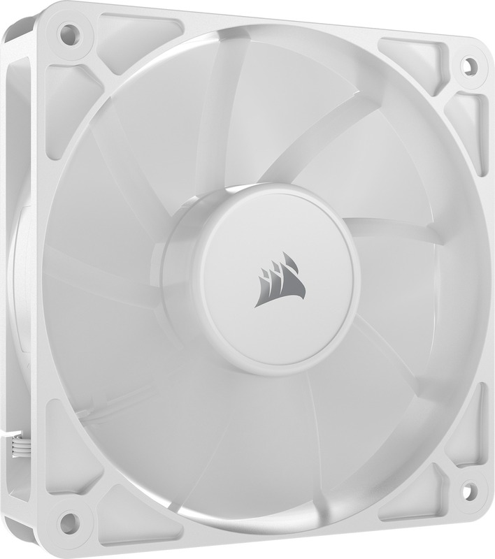 Corsair rs120 pwm case fan 776220 2 orig - Corsair RS120 PWM 120mm Fans Triple Pack White Case Fan