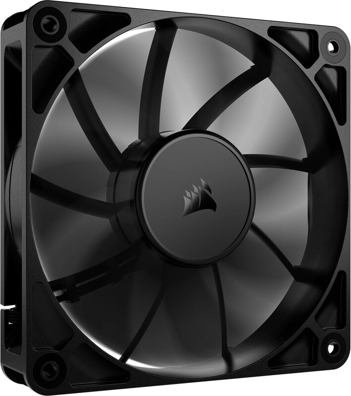 Corsair rs120 pwm case fan 776252 2 orig - Corsair RS120 PWM 120mm Fan Triple Pack - Black Case Fan