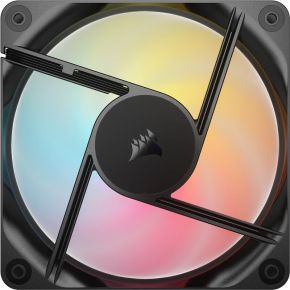 RS120-R ARGB PWM Reverse 120mm Fan Triple Pack Black - afbeelding 2