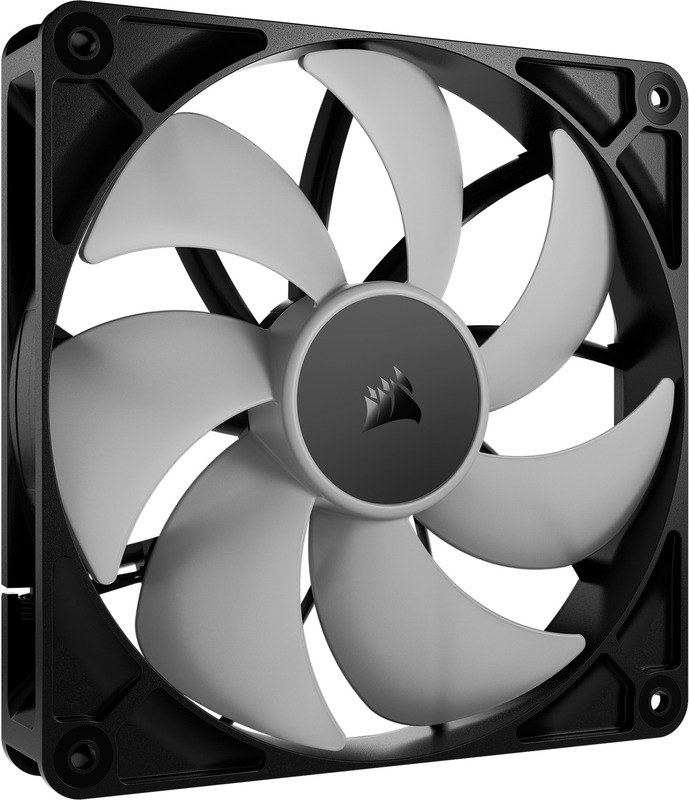 Corsair rs140 case fan 776187 2 orig - Corsair RS140 ARGB 140mm PWM Fans - Dual Pack Black Case Fan