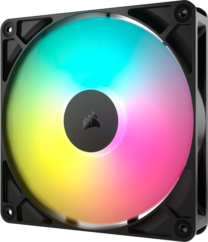Corsair rs140 case fan 776188 4 orig - Corsair RS140 ARGB 140mm PWM Fan Black Case Fan