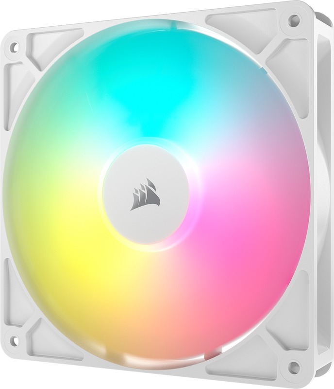 Corsair rs140 case fan 776253 5 orig - Corsair RS140 ARGB 140mm PWM Fans Dual Pack White Case Fan