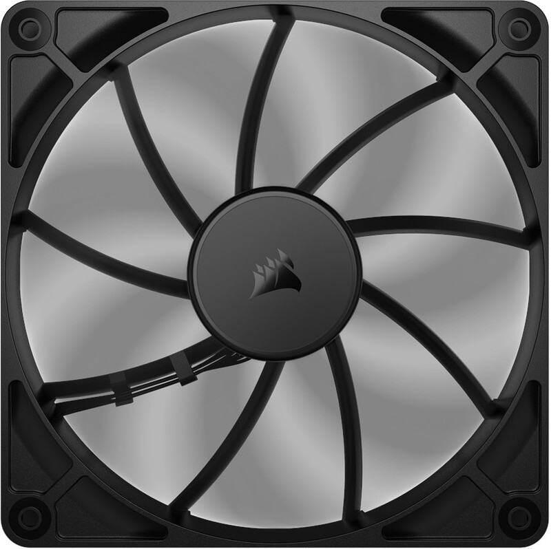 Corsair rs140 pwm black ventilatorhuis 2 orig - Corsair RS140 High-Performance PWM 140mm Case Fan - Black