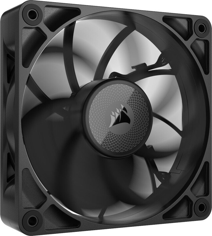 Corsair rx120 max thick case fan 776218 - Corsair iCUE LINK RX120 MAX 120mm PWM Fan Black Case Fan
