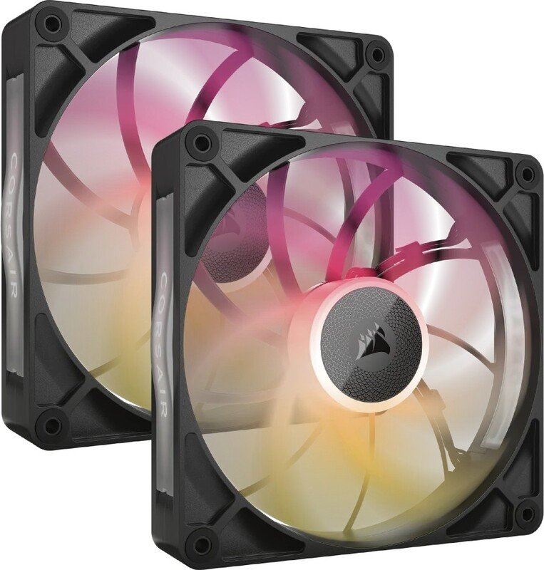 Corsair rx140 max case fan - Corsair iCUE LINK RX140 MAX RGB PWM Thick Kit 140mm Case Fan (Black)