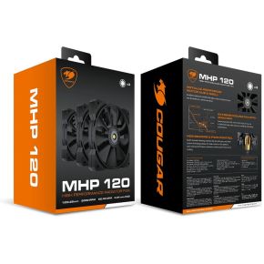 MHP 120 High Performance Radiator Fan 120mm Case Fan (Black) - afbeelding 6