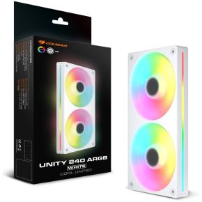 Unity 240 ARGB Reverse Blade Ventilator Wit 120mm Case Fan (White) - afbeelding 5