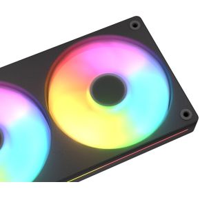 Unity 240 ARGB Reverse Blade 1600RPM PWM Fan Zwart 120mm Case Fan (Black) - afbeelding 3