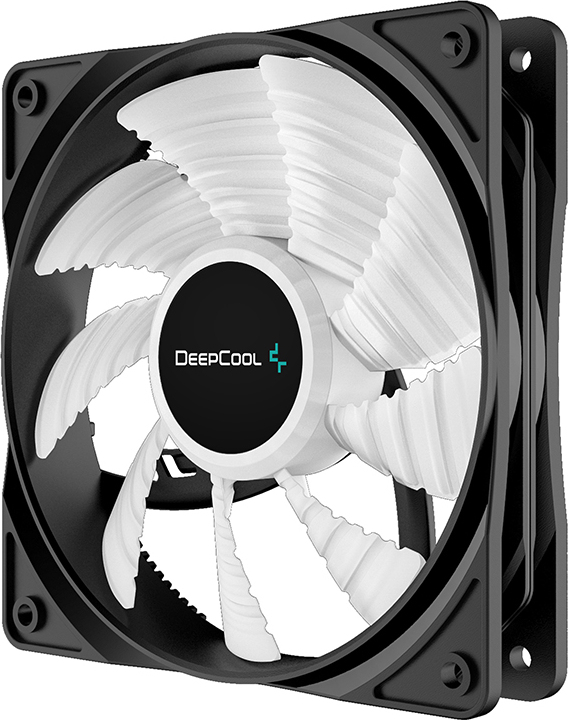 Deepcool 120r single colour red led 120 2 orig - DeepCool RF 120 R 120mm Case Fan (Red)