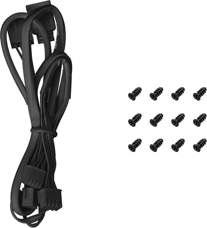 Deepcool fd12 3 in 1 5 orig - Deepcool FD12 ARGB 3-in-1 Black 120mm Case Fan (Black)