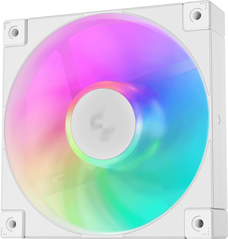Deepcool fd12 wh 3in1 2 orig - DeepCool FD12 ARGB WH 120mm Case Fan - 3-Pack