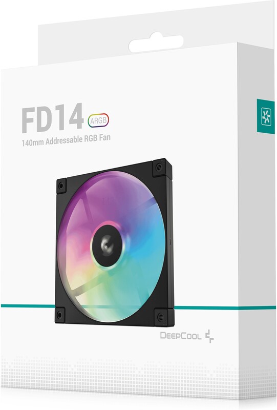 Deepcool fd14 5 orig - DeepCool FD14 ARGB 140mm Performance Fan Case Fan