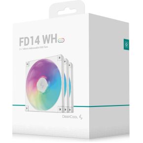 FD14 ARGB WH Performance 140mm Case Fan Triple Pack - White - afbeelding 6