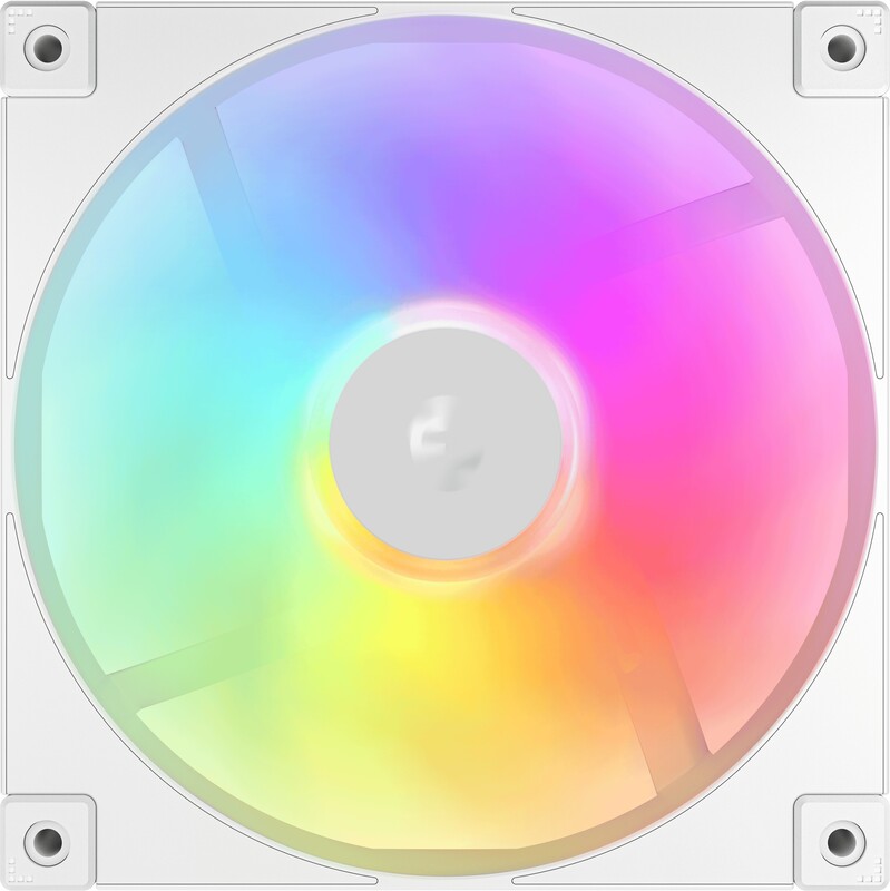 Deepcool fd14 wh 3in1 3 orig - DeepCool FD14 ARGB WH Performance 140mm Case Fan Triple Pack - White