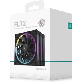 FL12 120mm PWM ARGB Fans 3-Pack - Black - afbeelding 7