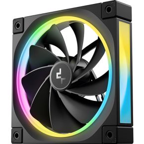 FL12R 120mm ARGB PWM Reversed Blade Fan (3-Pack, Black) Case Fan - afbeelding 2