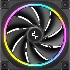 FL12R 120mm ARGB PWM Reversed Blade Fan (3-Pack, Black) Case Fan - afbeelding 3