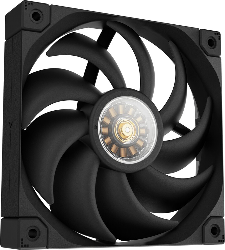 Deepcool ft12 black 4 orig - DeepCool FT12 High Performance 120mm PWM Fan Black Case Fan