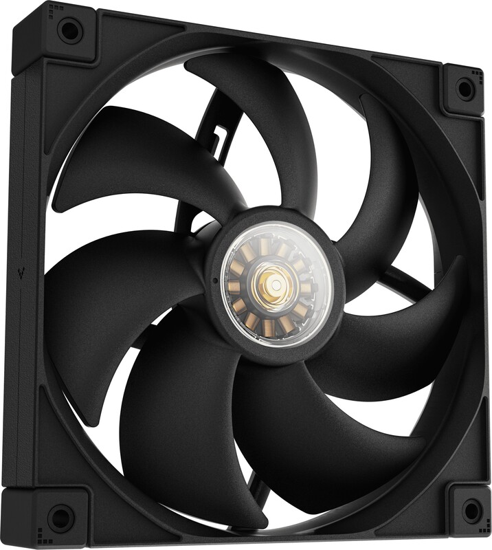 Deepcool ft14 black 4 orig - DeepCool FT14 High-Performance 140mm PWM Fan Black Case Fan