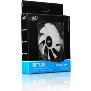 Deepcool rf 120 r computer behuizing ve 6 orig - DeepCool RF 120 R 120mm Case Fan (Red)