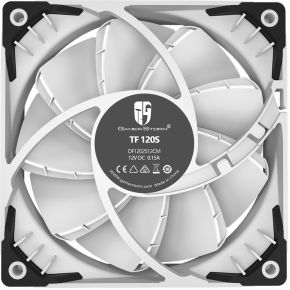 TF120S 120mm High-Performance PWM Case Fan - White - afbeelding 2