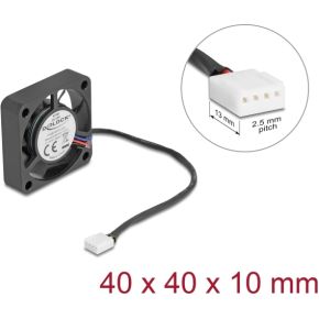 Delock 67293 koelsysteem voor compute 4 orig - DeLock Axial Fan 40x40x10mm Case Fan