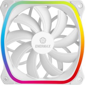 SquA RGB White 120mm PWM Case Fan - Triple Pack - afbeelding 4