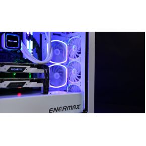 SquA RGB White 120mm PWM Case Fan - Triple Pack - afbeelding 7