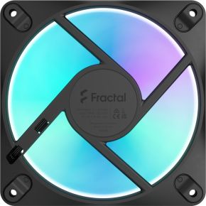 Fractal design dynamic 3 12 3 pack black 4 orig - Fractal Design Dynamic 3 120mm Case Fan (Black) 3-Pack