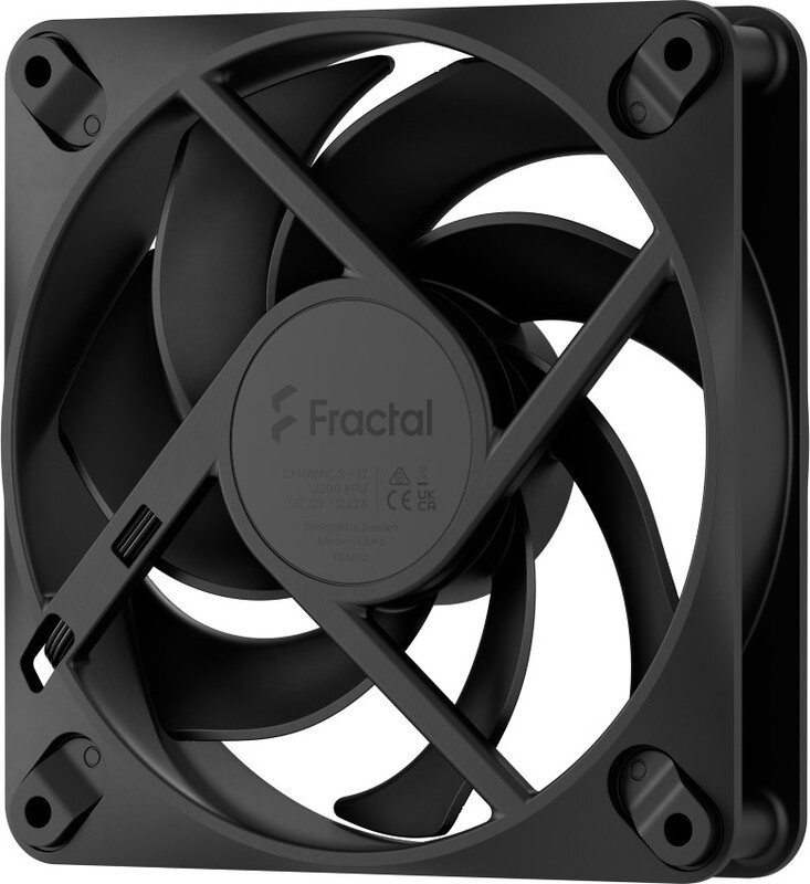 Fractal design dynamic 3 12 black 4085943 3 orig - Fractal Design Dynamic 3 120mm Case Fan (Black)