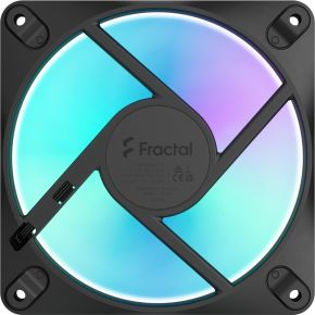 Fractal design dynamic 3 12 reverse black 4085945 4 orig - Fractal Design Dynamic 3 120mm Case Fan Reverse RGB (Black)
